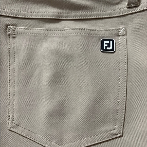 Bundle/2 Men’s FootJoy Golf Slacks. 1 Navy and 1 Tan. Size 38/30. Athletic Fit. - Picture 8 of 16